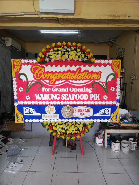 Papan Bunga Ucapan Selamat Rancahan Gabuswetan
